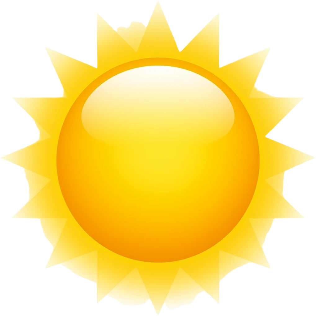 Sun emoji