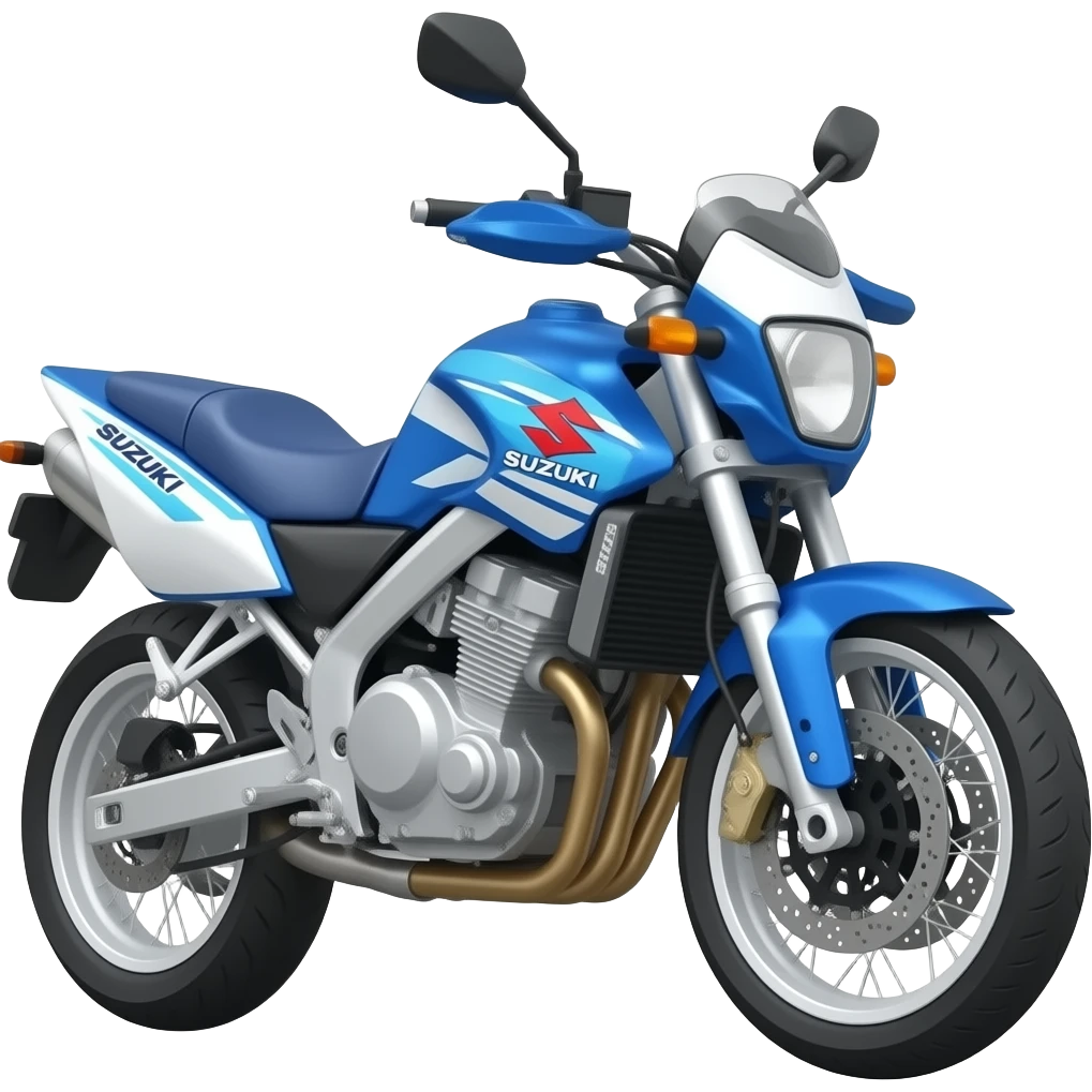 Suzuki Dr650se blue dual sport emoji