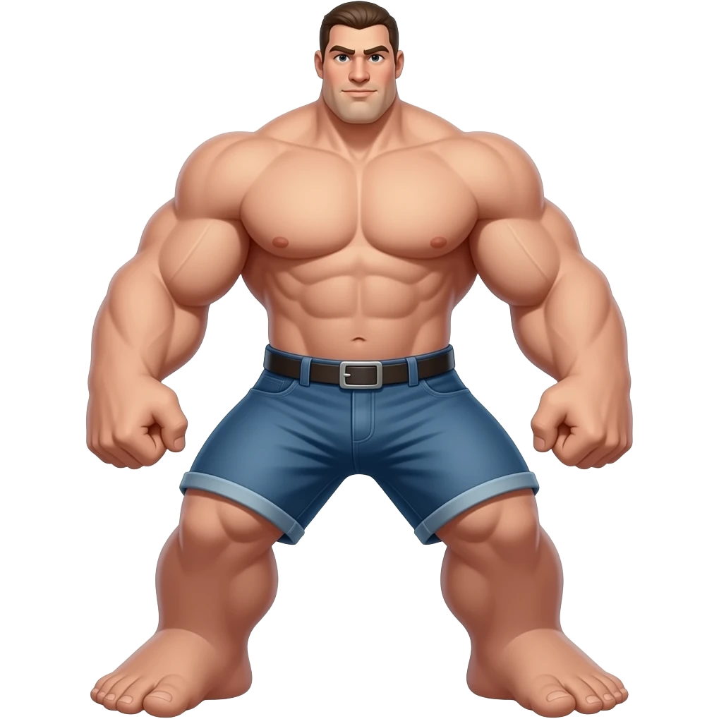 Giant man stomp emoji