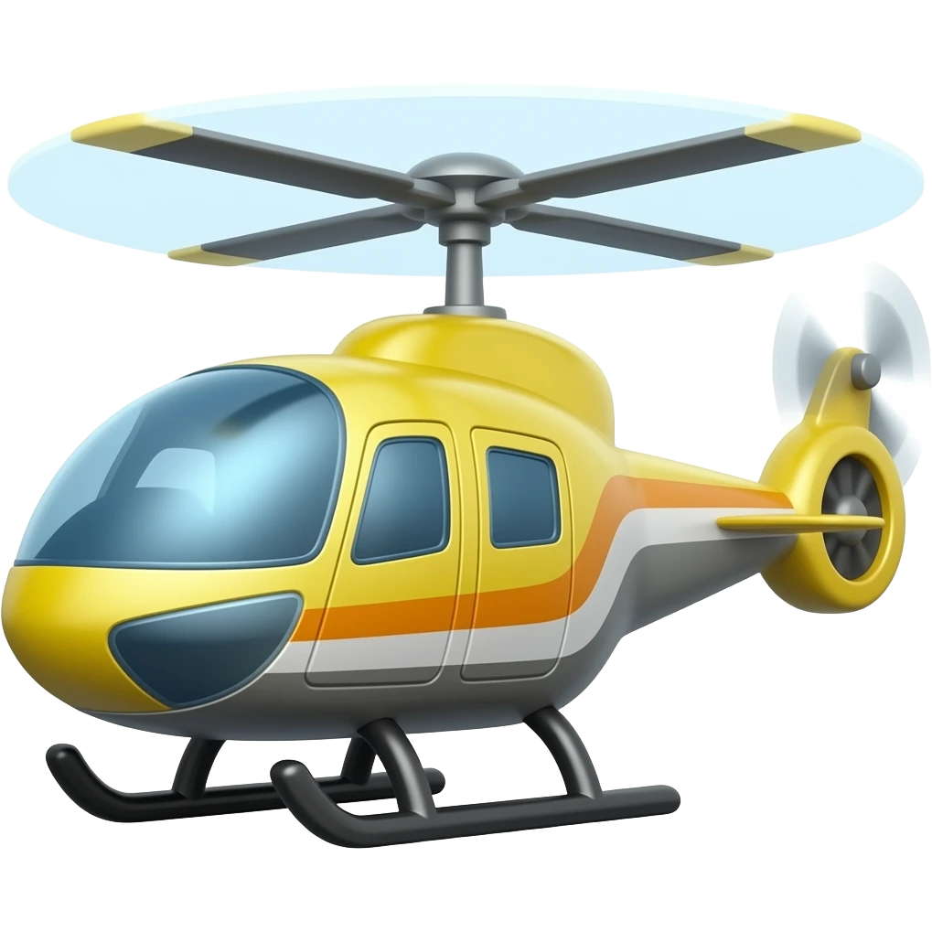 helicopter emoji