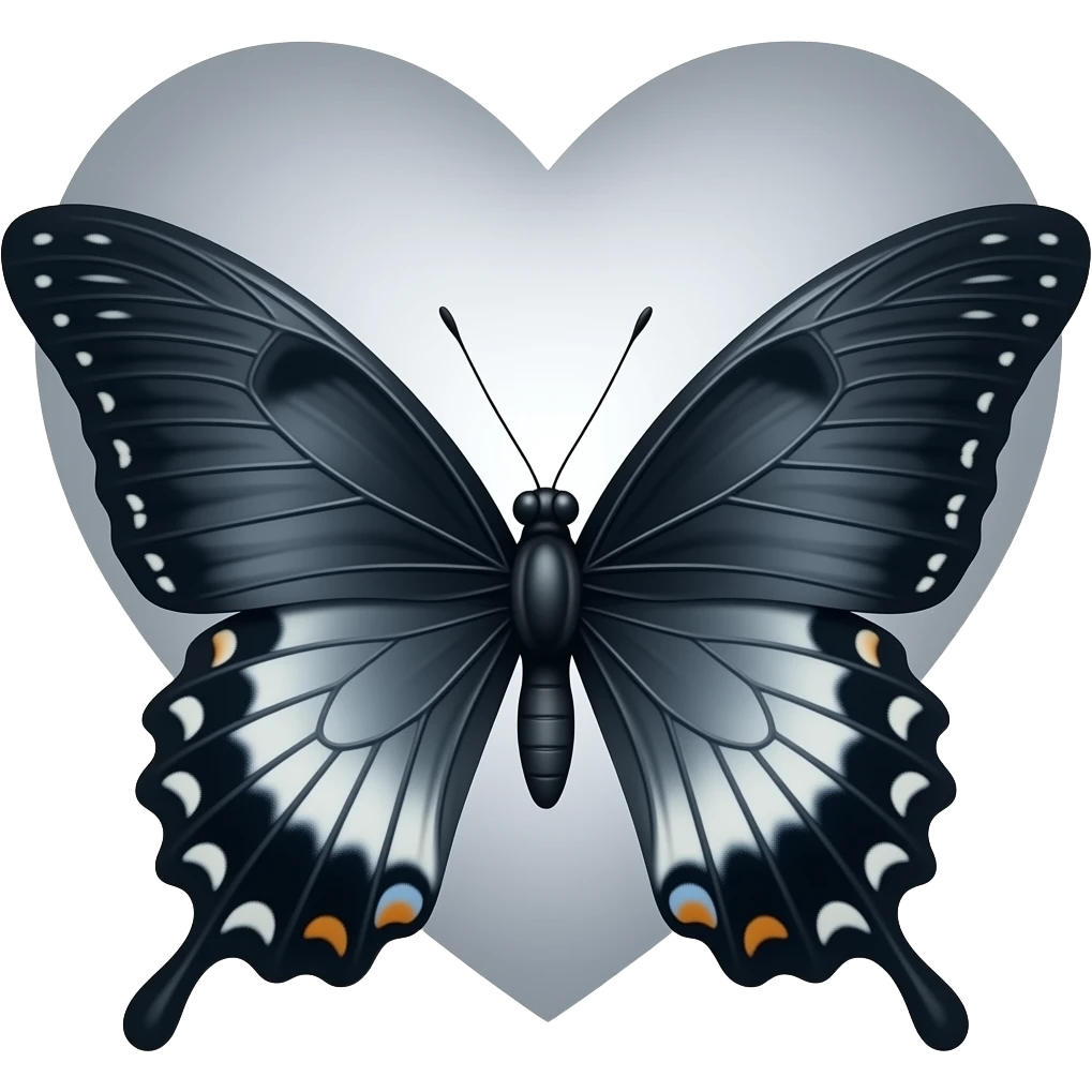 ایموجی های دارک و حالت پروانه و قلب و اینا میخوام برای استیکر تلگرام emoji