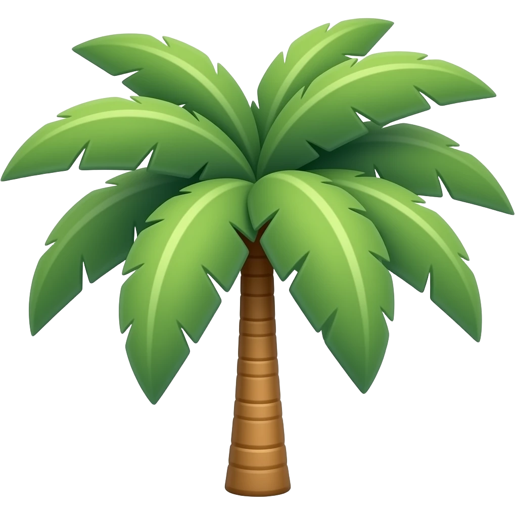 palm tree emoji