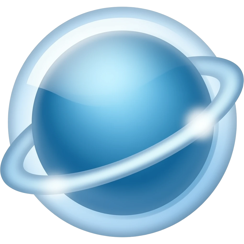 Celeste blue emoji