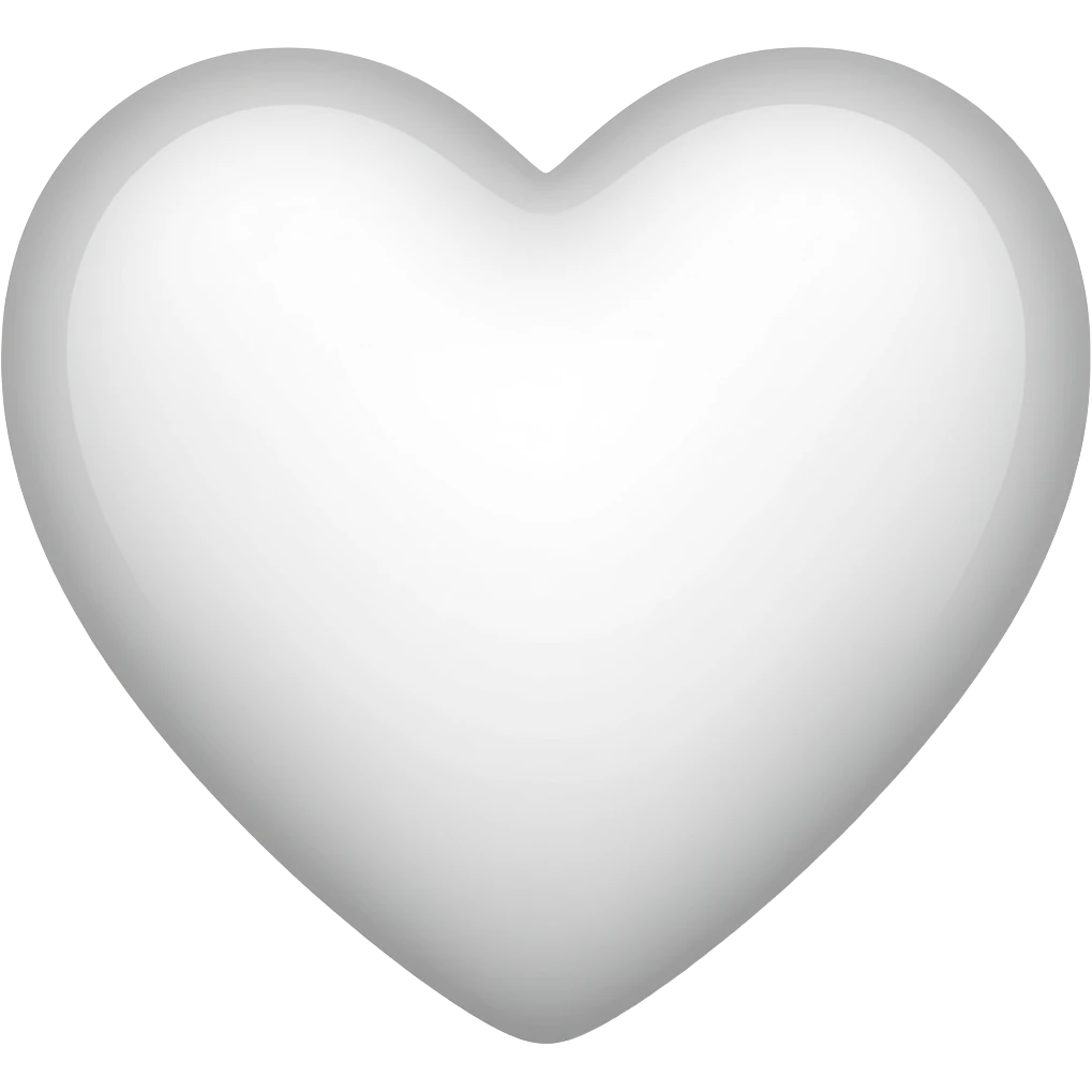 CORAZON BLANCO emoji
