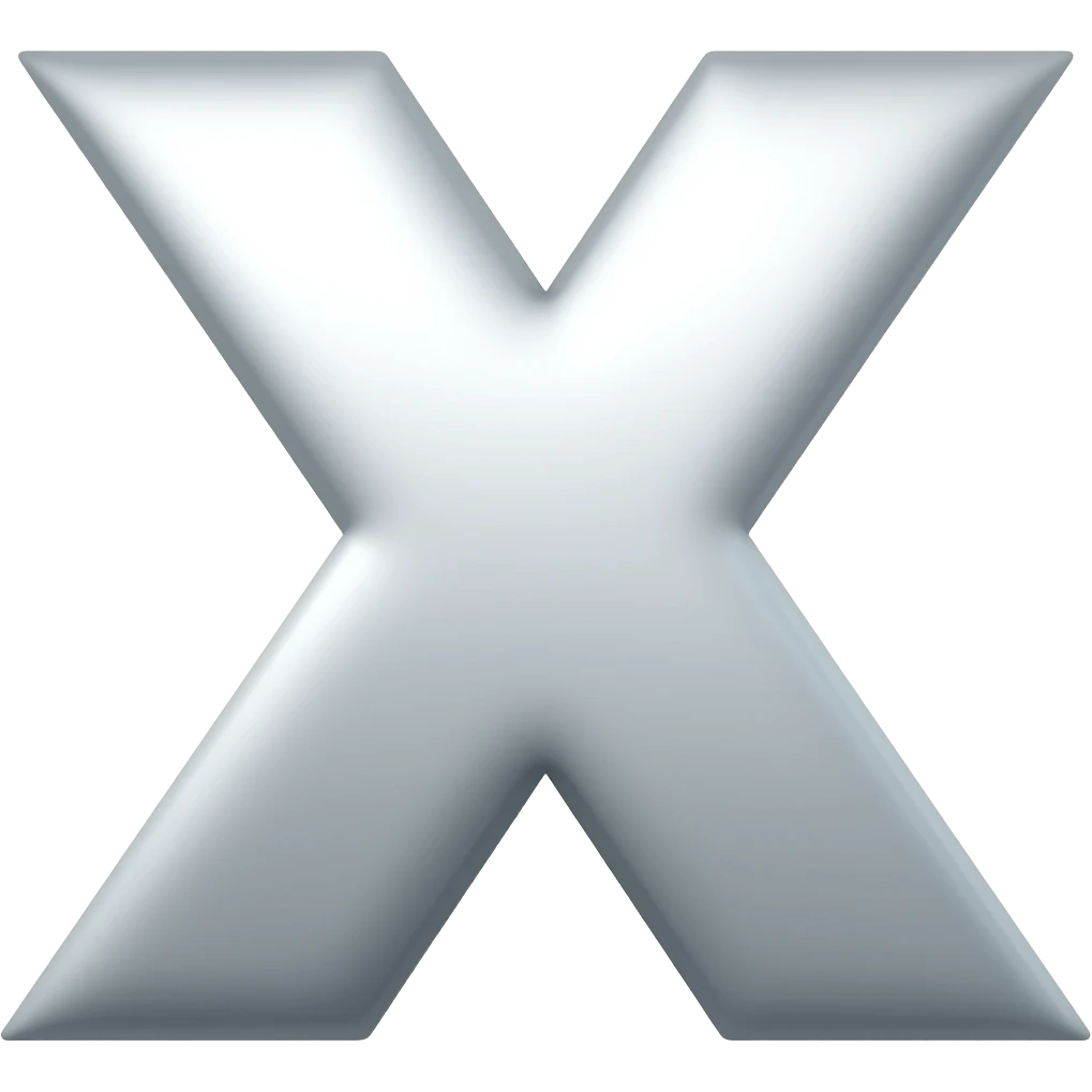 x emoji