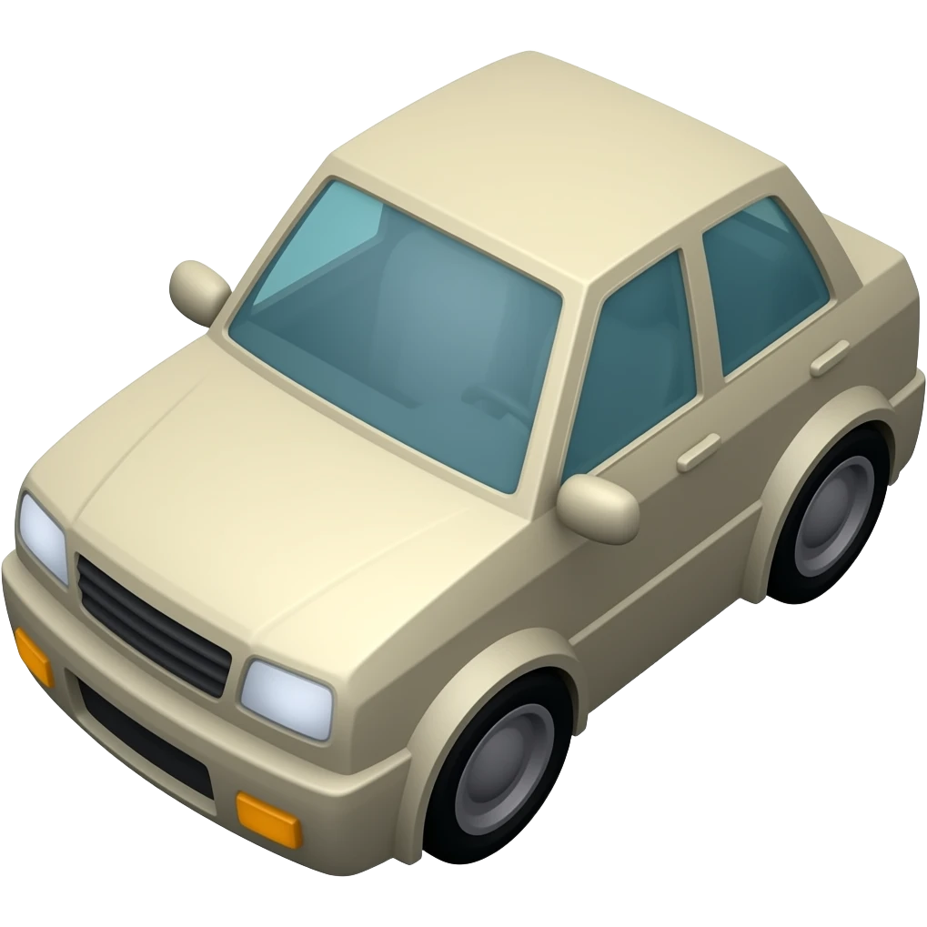 lowpoly  car emoji