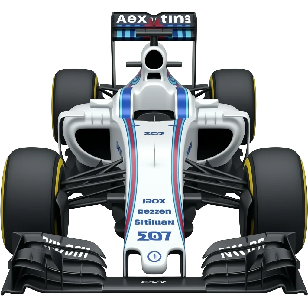 Williams f1 car emoji