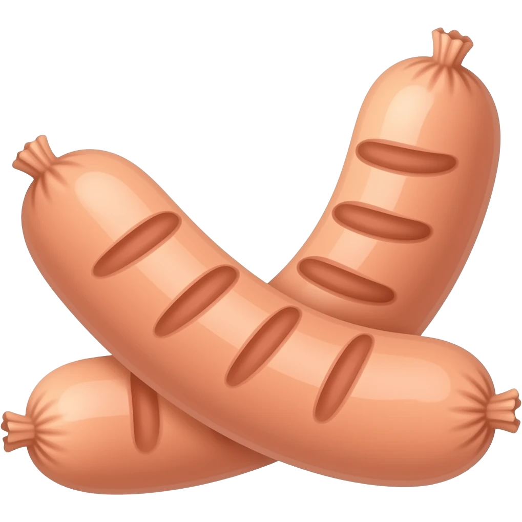 sausage emoji