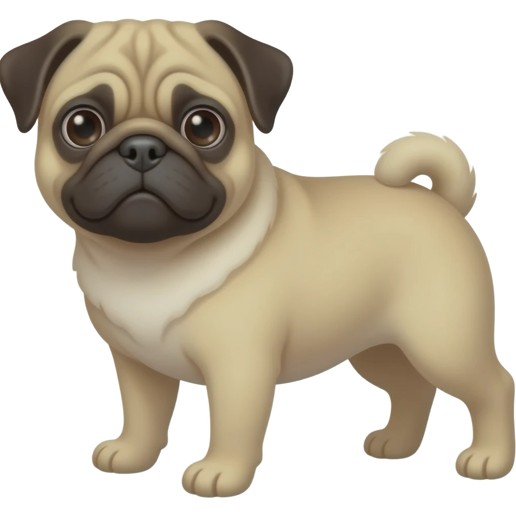 Pug emoji
