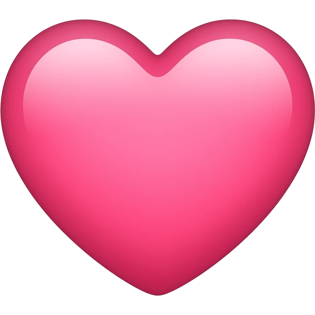 Corazón pink emoji