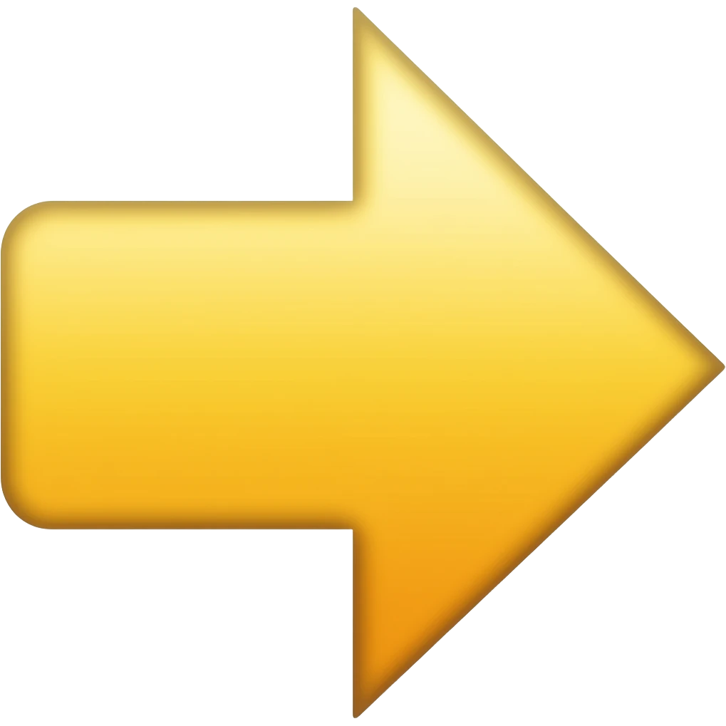 стрелка желтая emoji