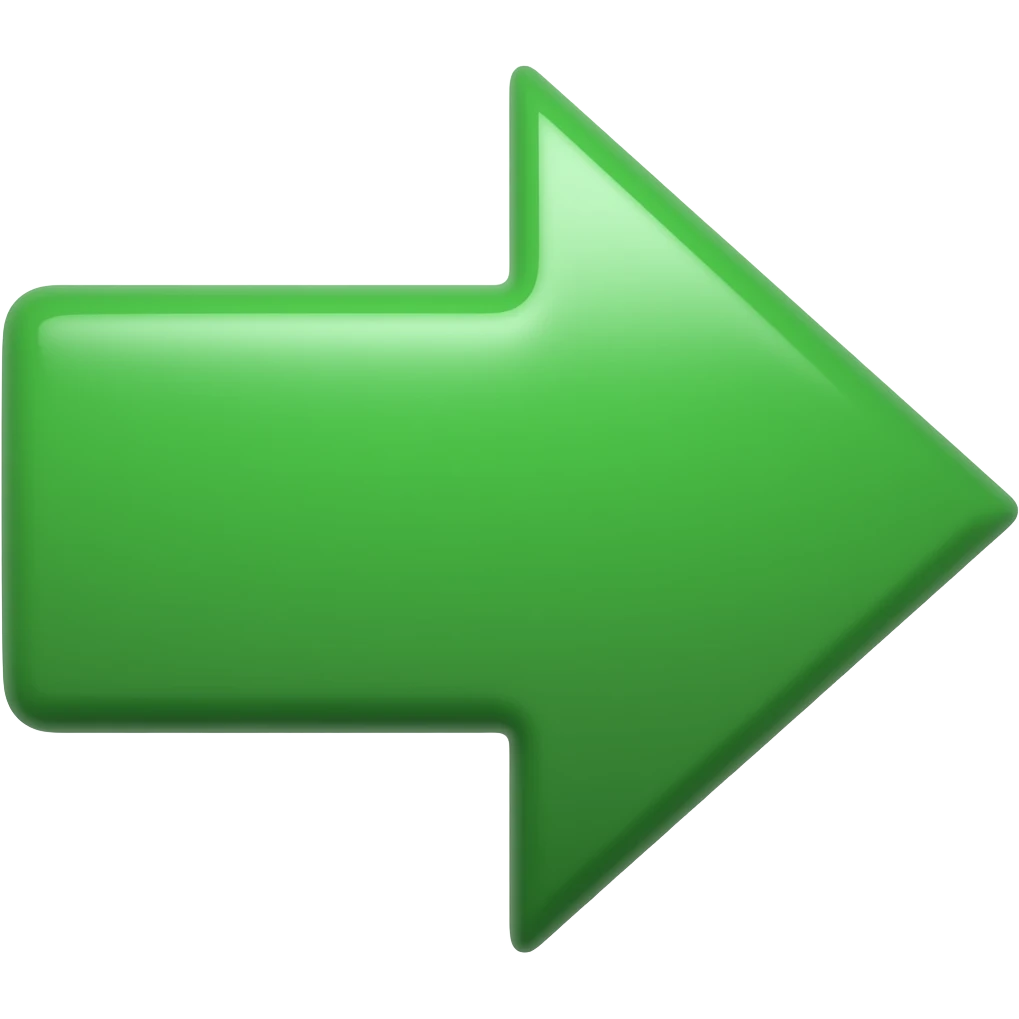 GREEN ARROW emoji