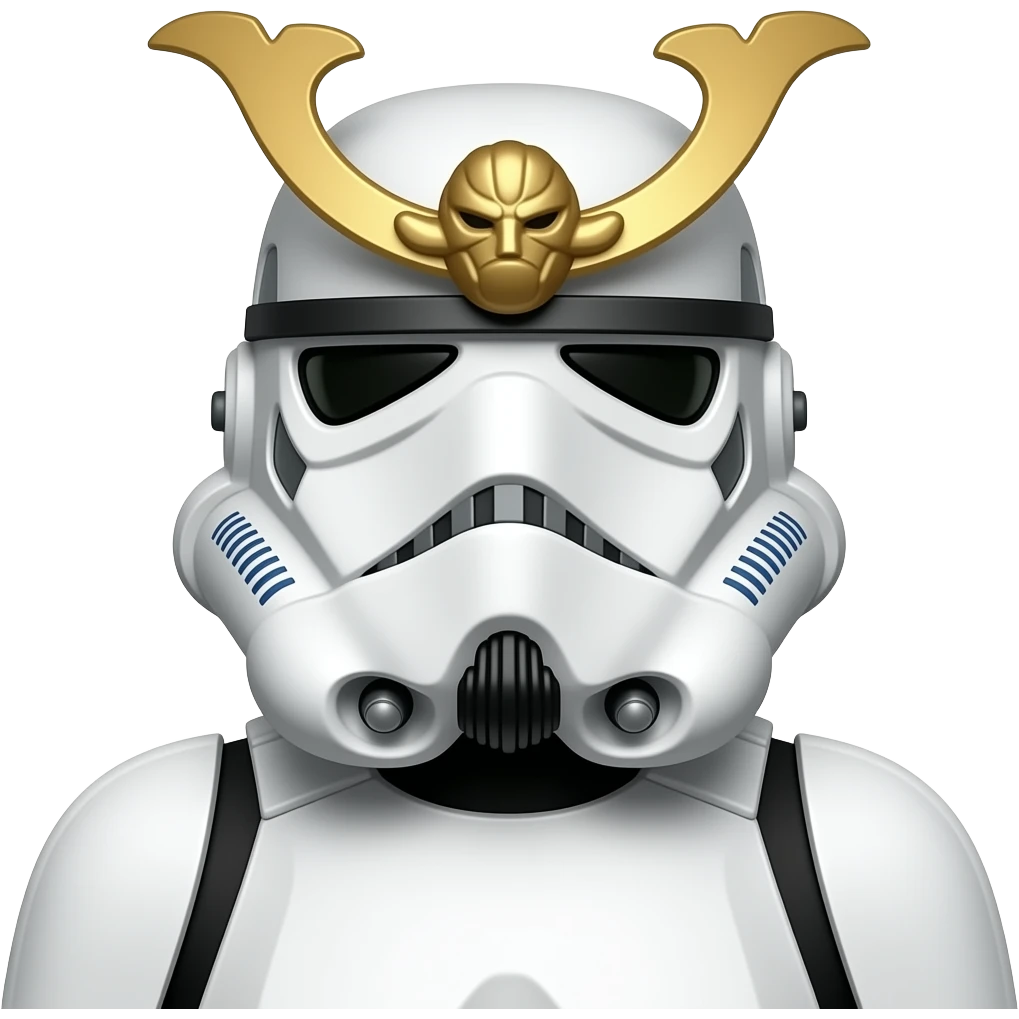 NINJA SAMURAI STORMTROOPER emoji
