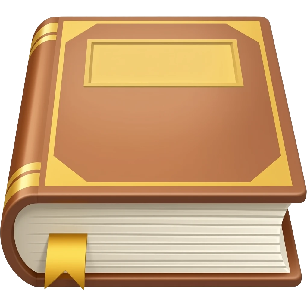 Create a  book emoji