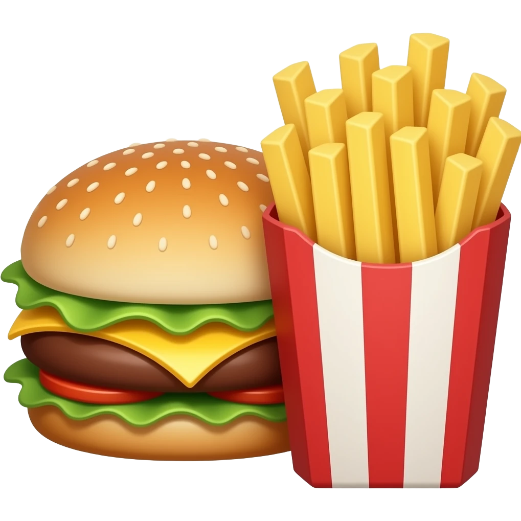 🍔🍟 emoji
