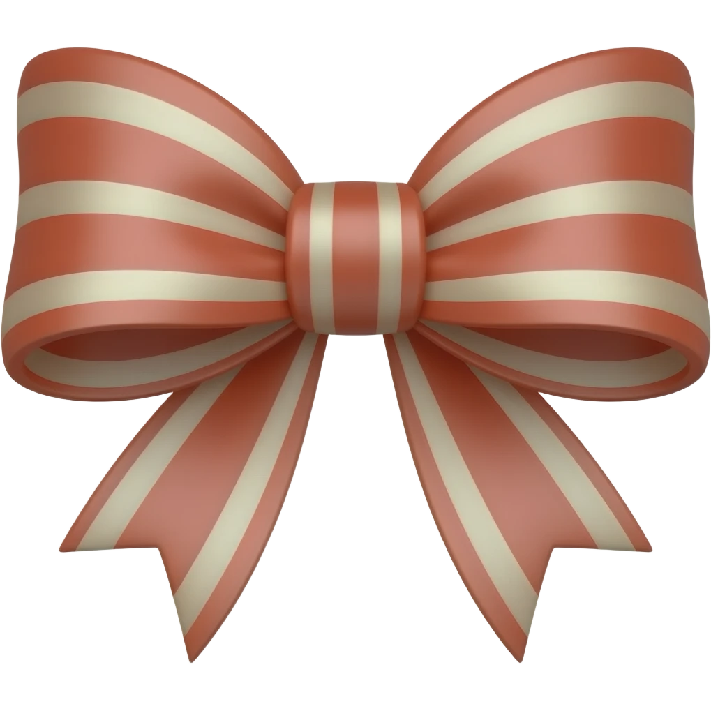 Con moño 🎀 emoji