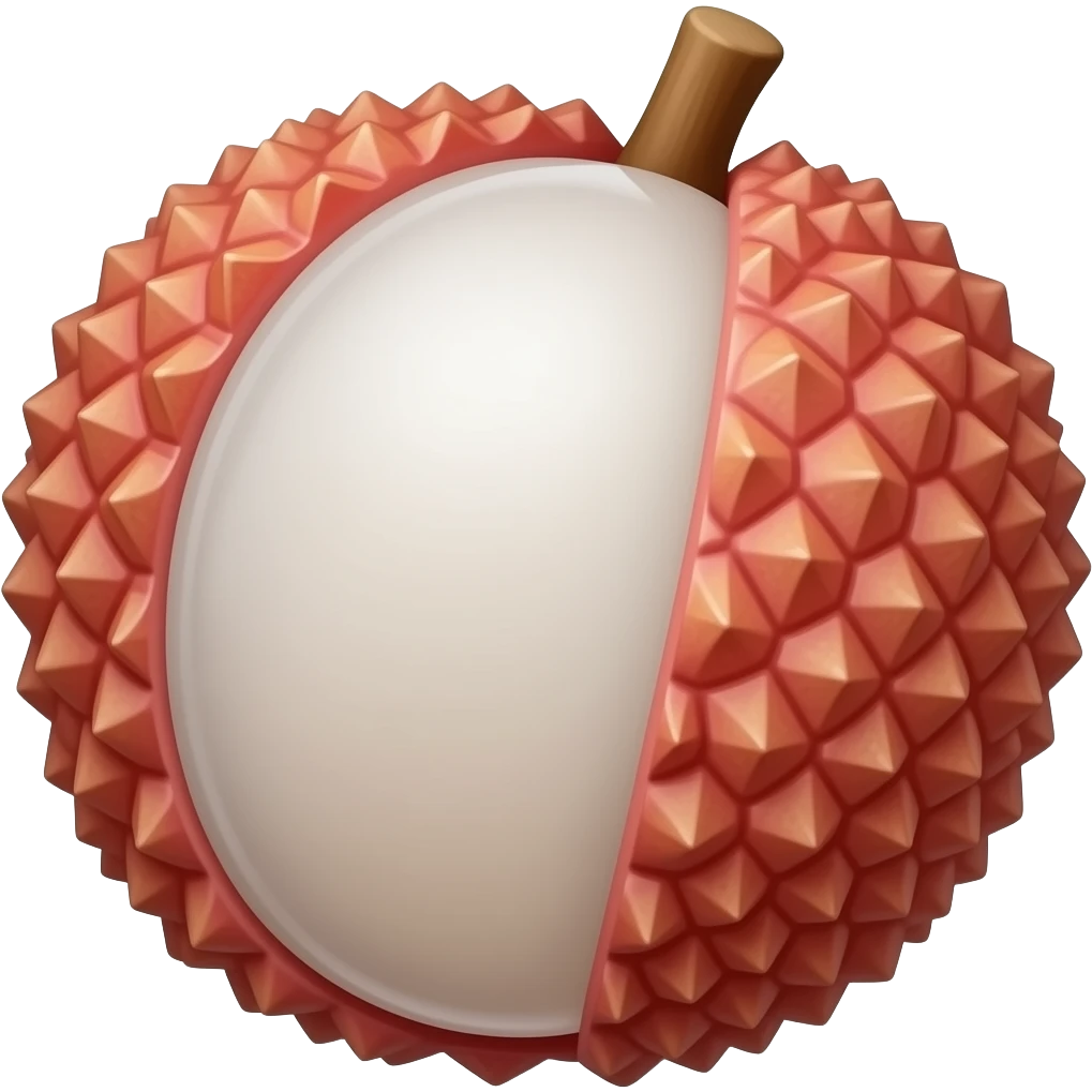 Litchis emoji