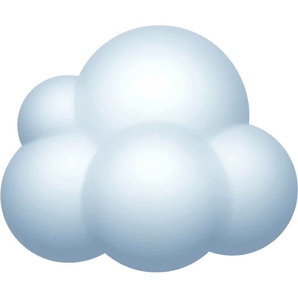 a cloud emoji