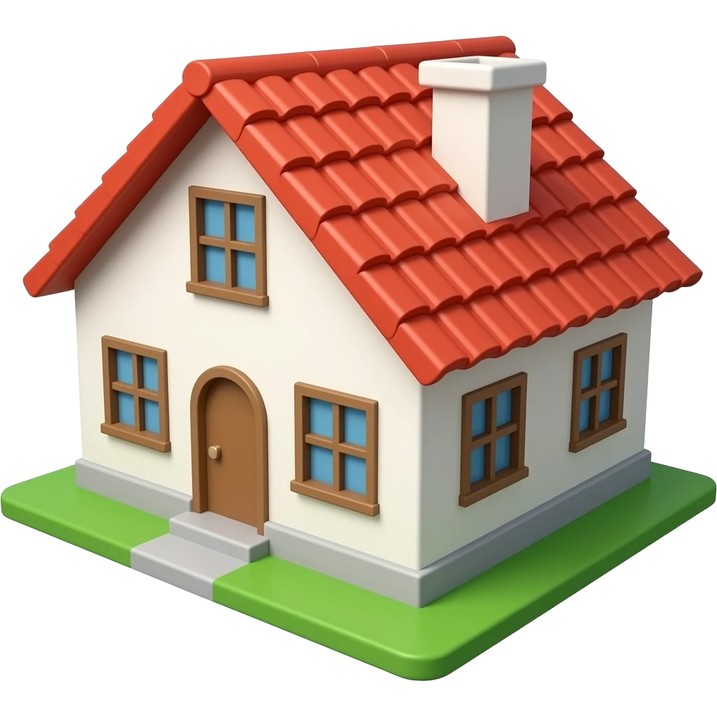 3d house emoji | AI Emoji Generator
