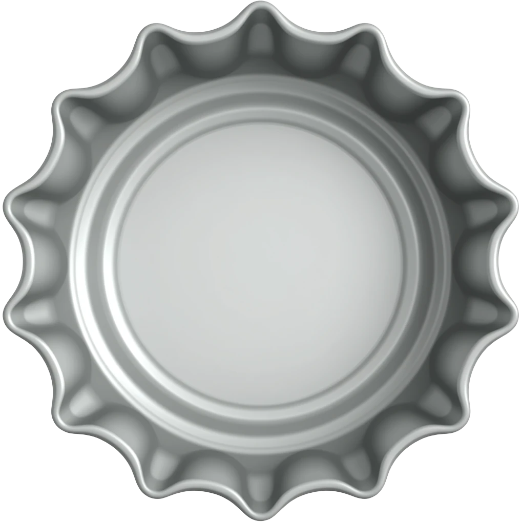 Bottle cap emoji