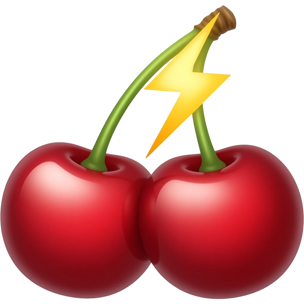 Cherry Lightning emoji