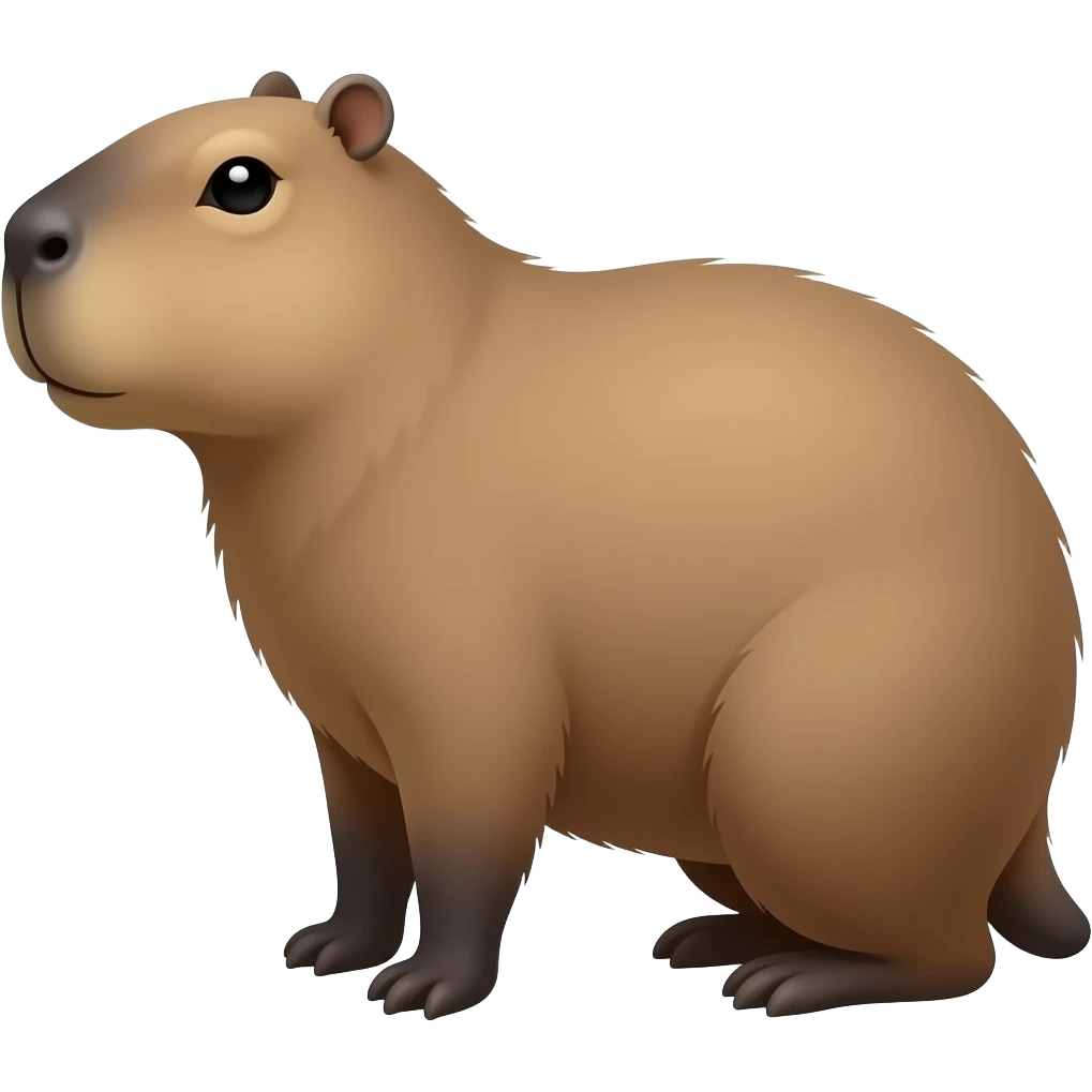 Capybara emoji