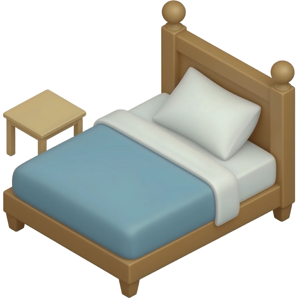 twin bed emoji