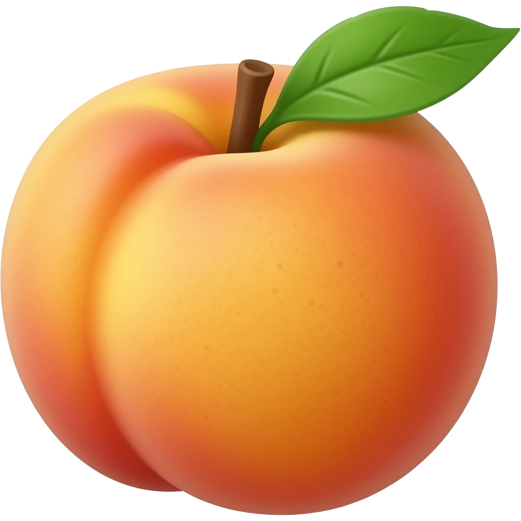 peach emoji