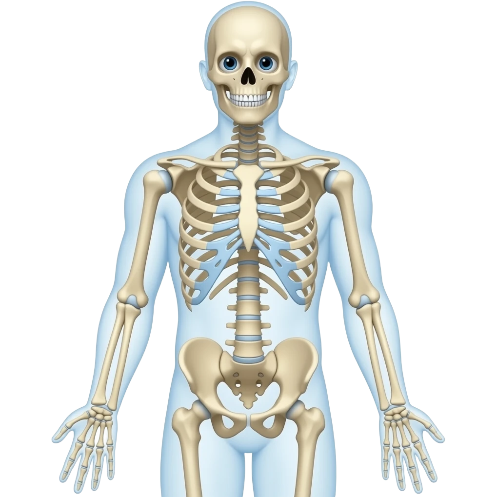 Full Body Skeleton emoji