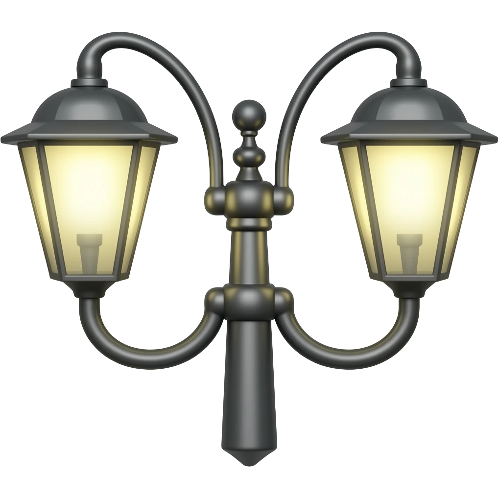 lamppost emoji