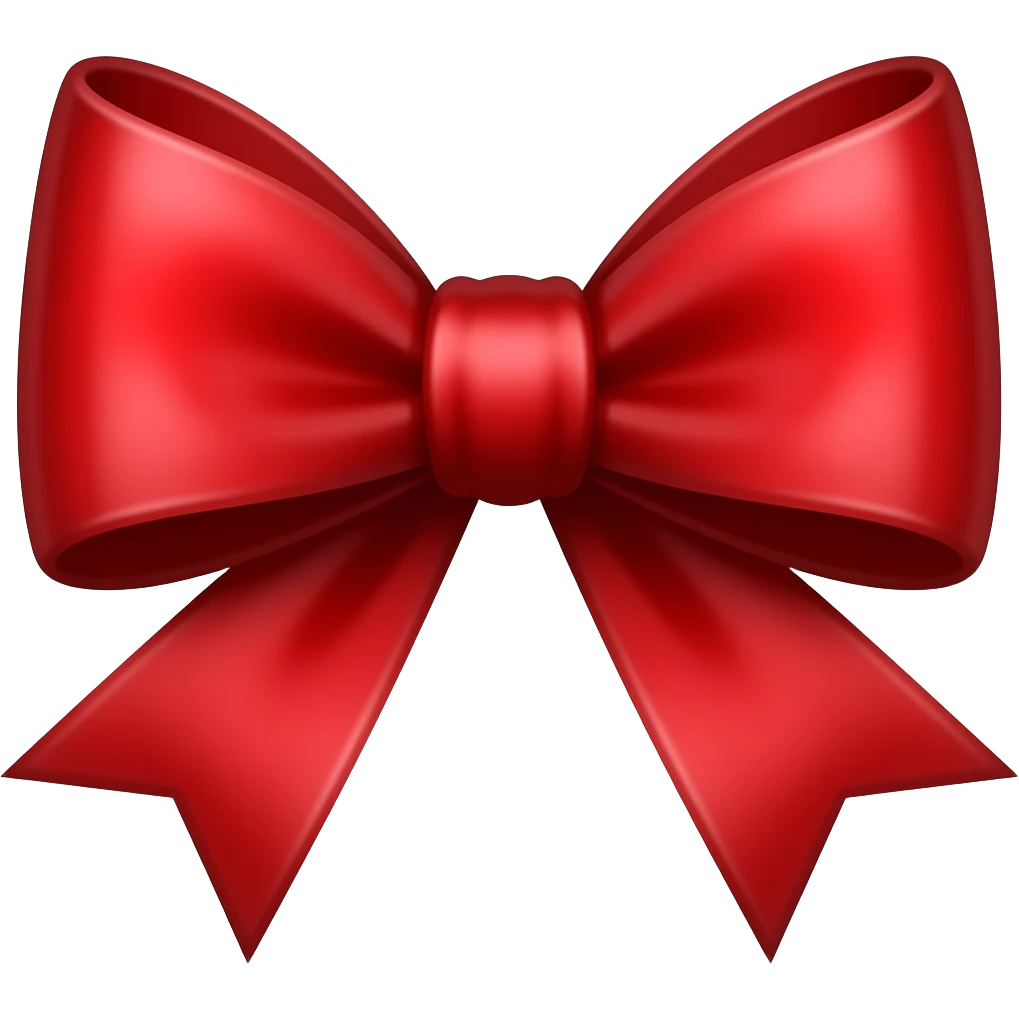 red bow emoji