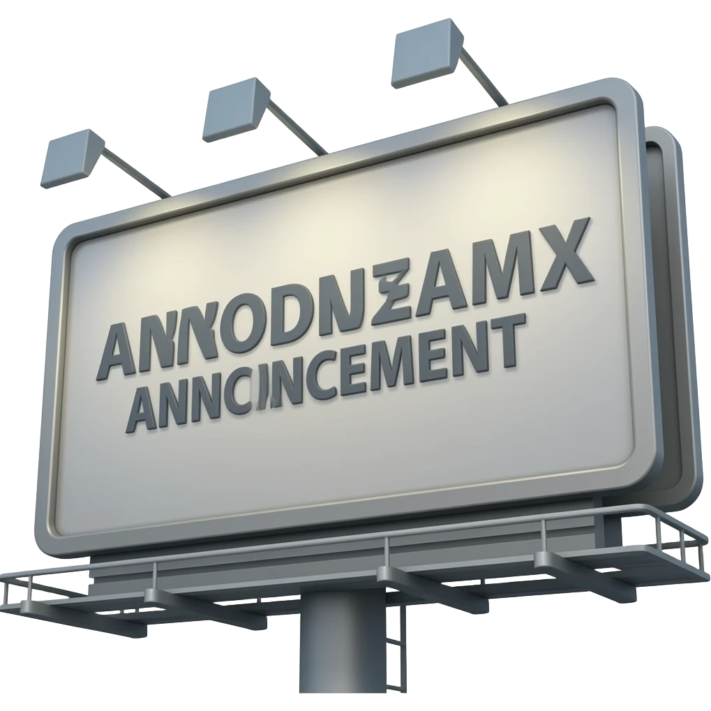 Announcement Language emoji