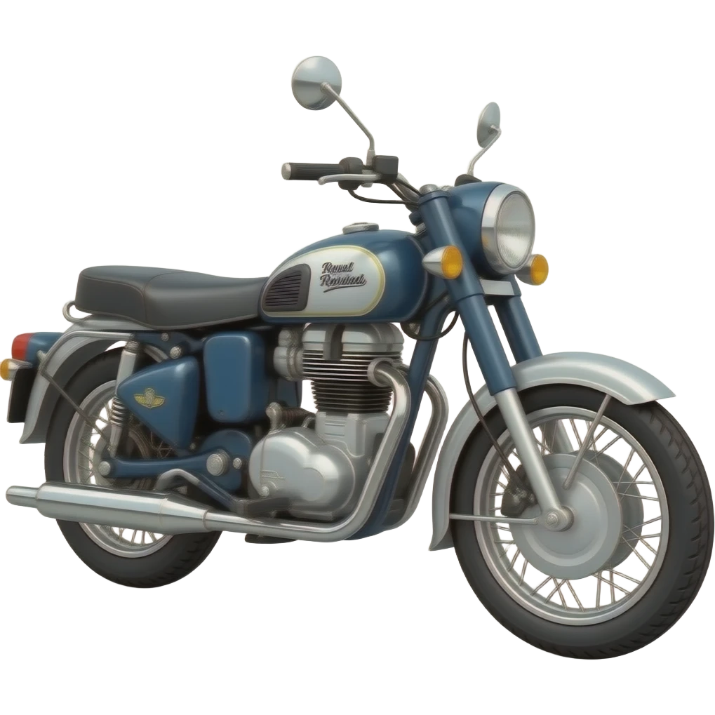 Royal Enfield 1978 model emoji
