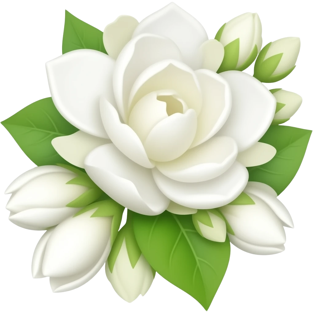 jasmine flower emoji