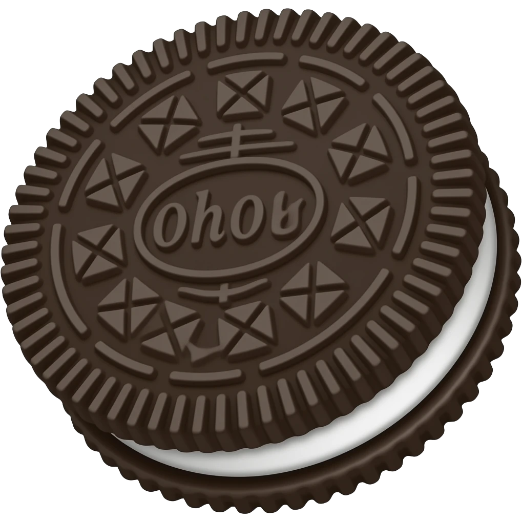 Oreo emoji