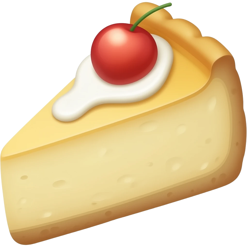 Cheesecake emoji