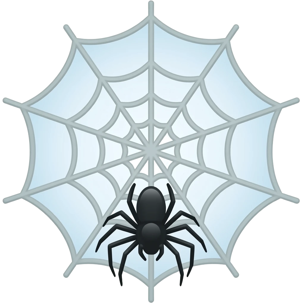 telaraña emoji