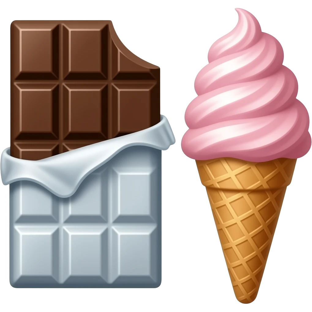 🍫🍨 emoji