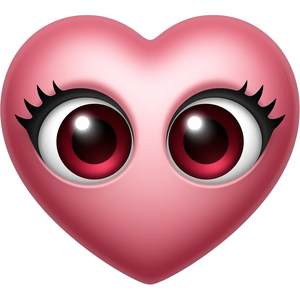 Ojos corazón emoji