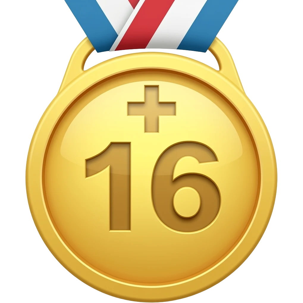 🥇+16 emoji