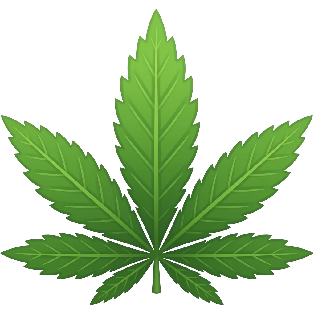 🫪 weed emoji