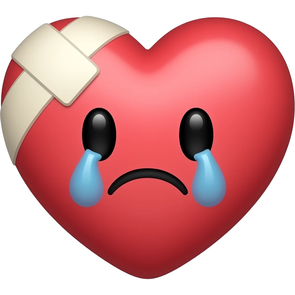 ❤️‍🩹🥺 emoji