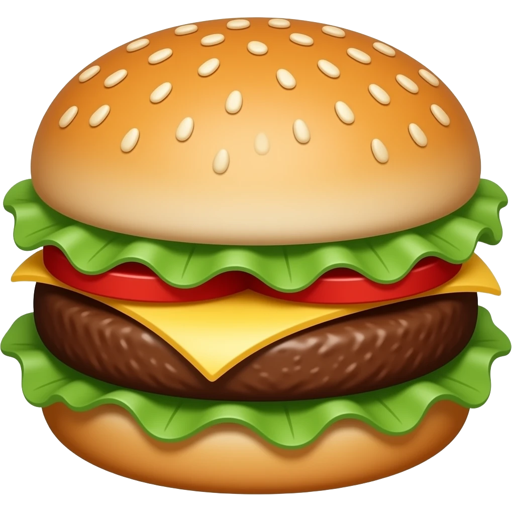vegan burgers without buns emoji