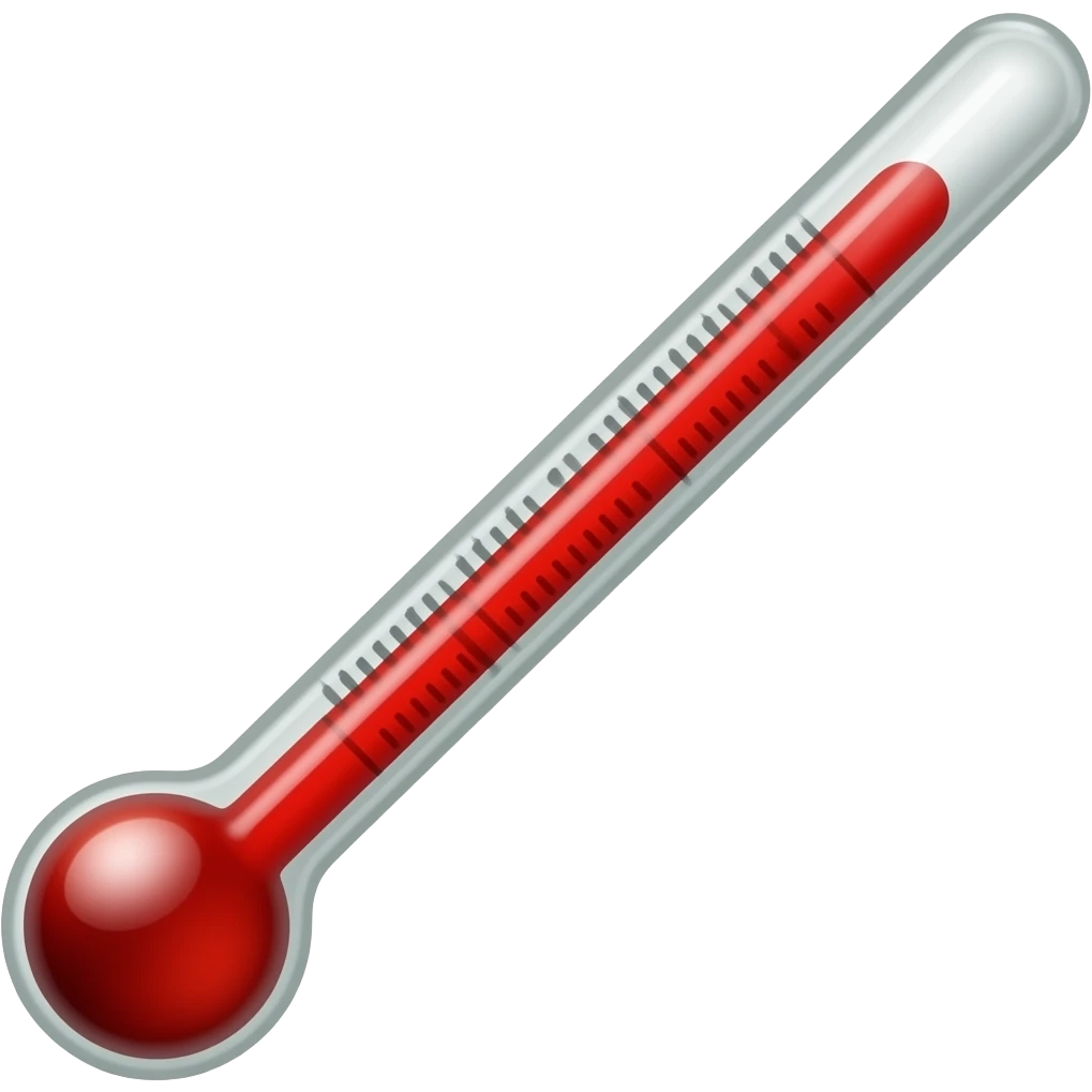 high temperature emoji