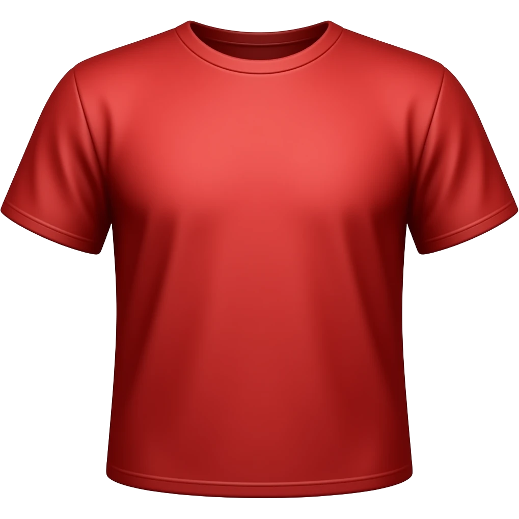 red shirt emoji