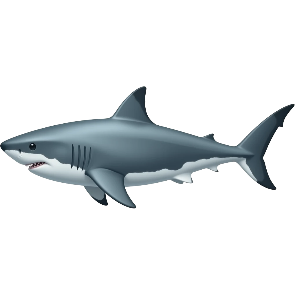 Shark emoji