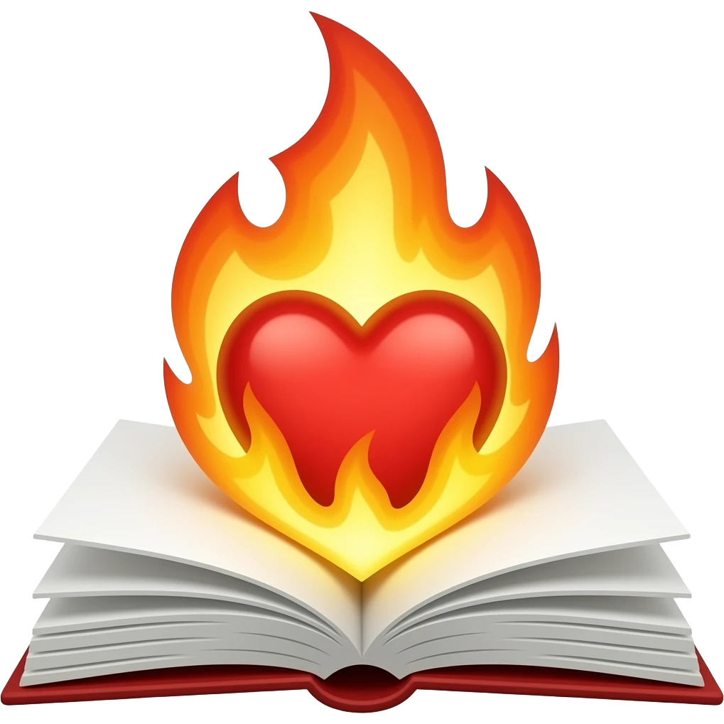 📖❤️‍🔥 emoji