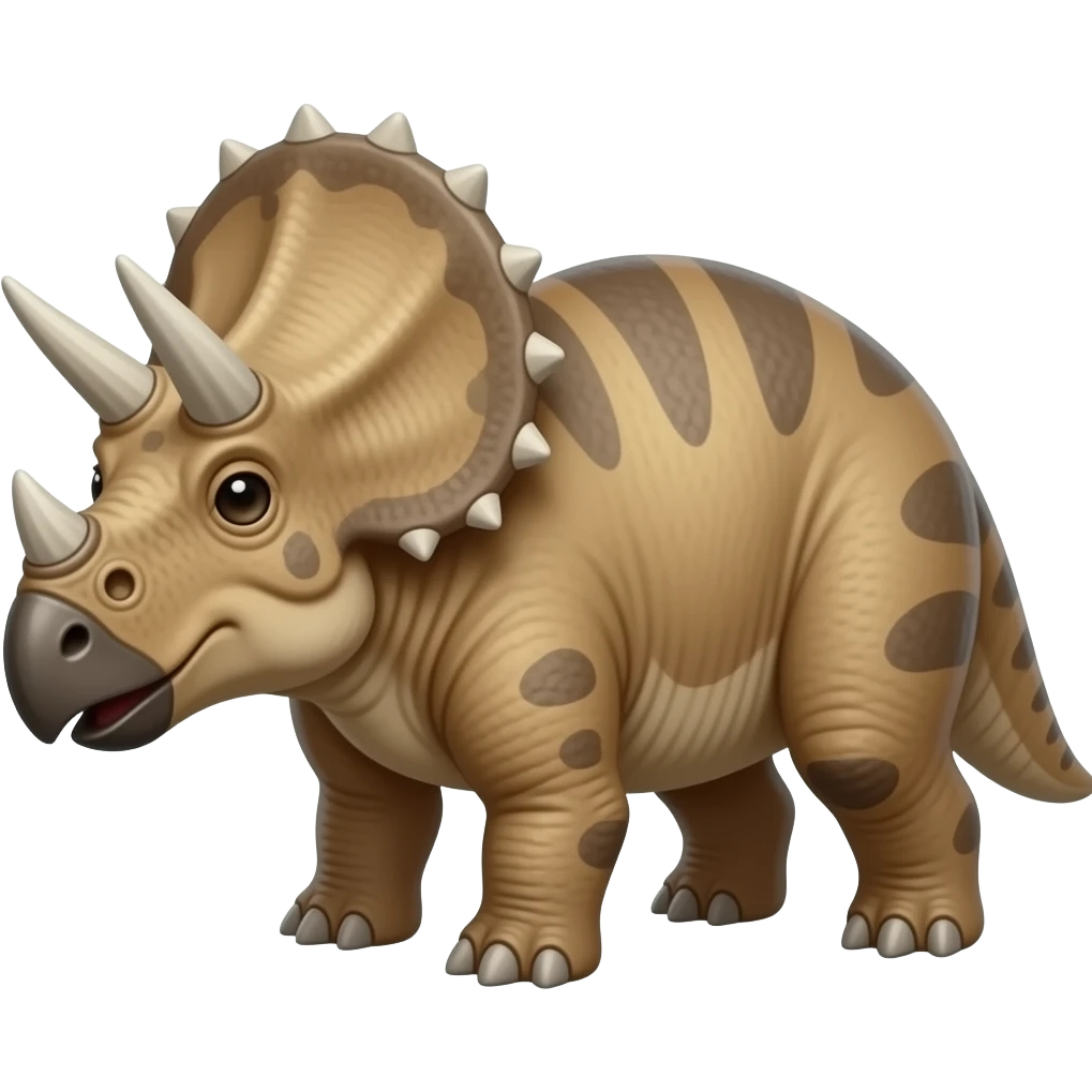 Triceratops emoji