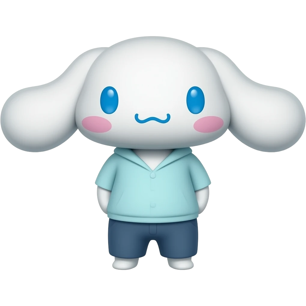 Cinnamoroll doing instagram emoji