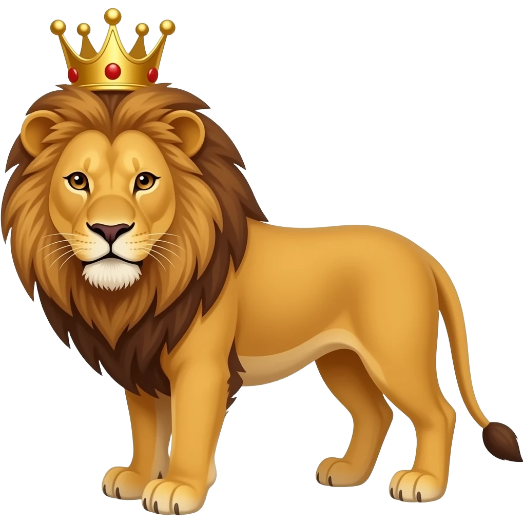 Loin king emoji
